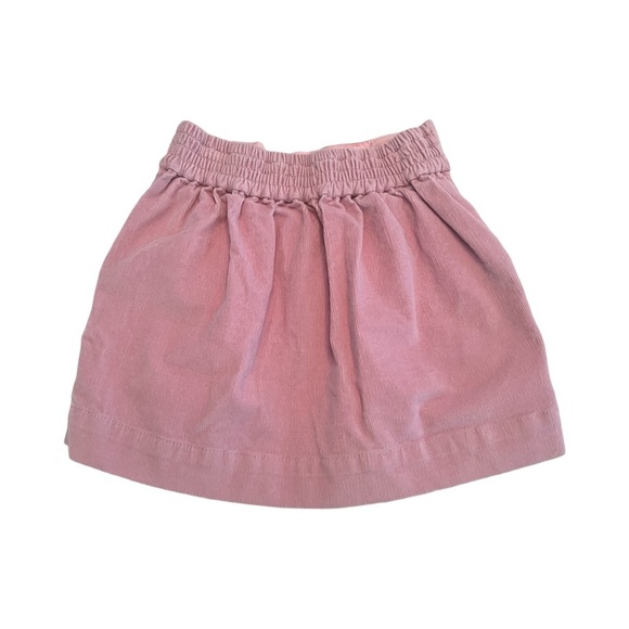 CREWCUTS Girls Sz 3 Pink Corduroy Mini Skirt Pink Pull On Elastic Waist - Picture 1 of 3